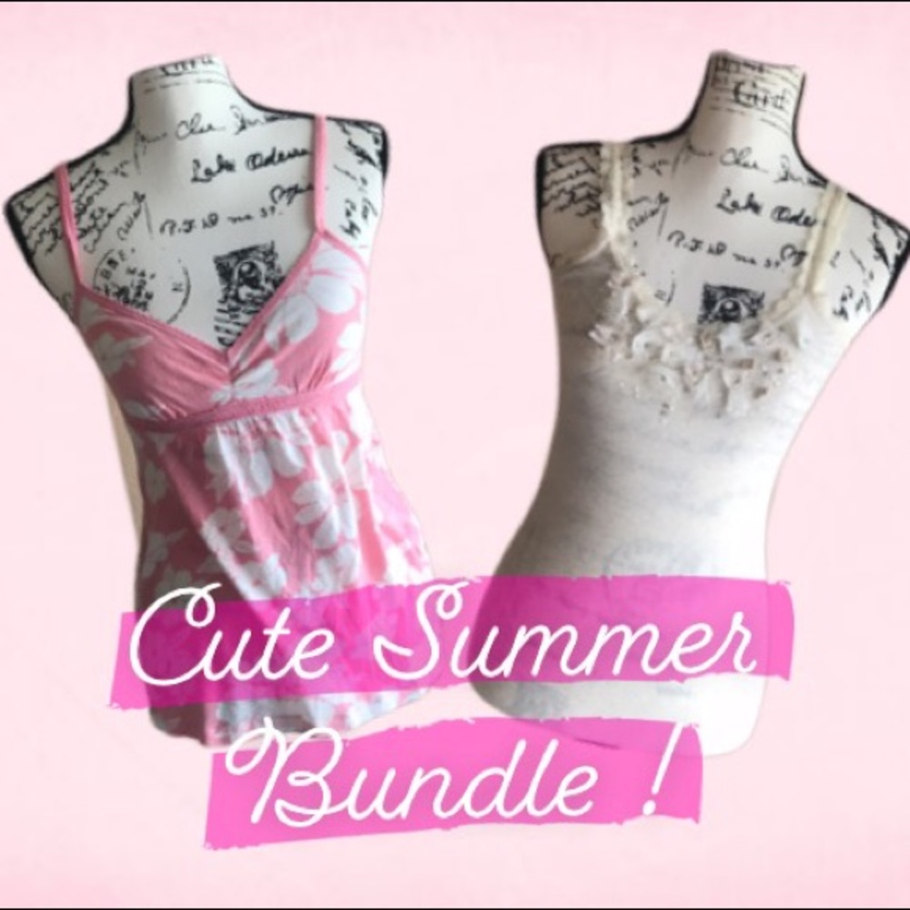 Abercrombie & Hollister Summer Bundle!! Size Small!!🌸🌟! Tank top bundle!!🌸!!